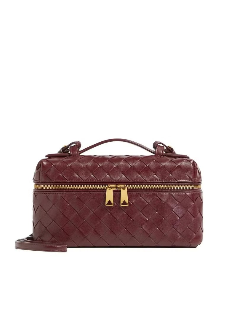 BOTTEGA Bang Vanity Case in Intrecciato Leather Bag - Image 1